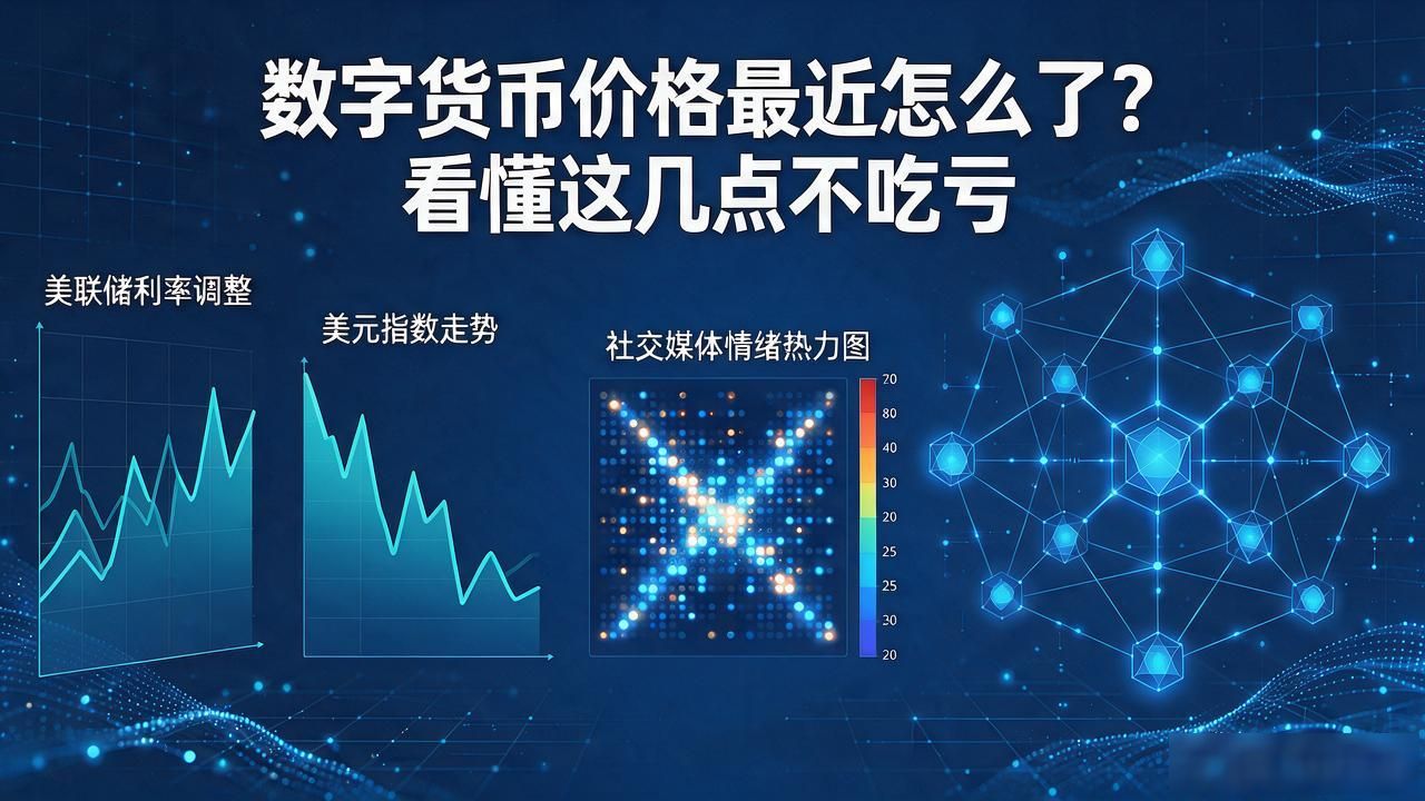 数字货币价格最近怎么了？看懂这几点不吃亏