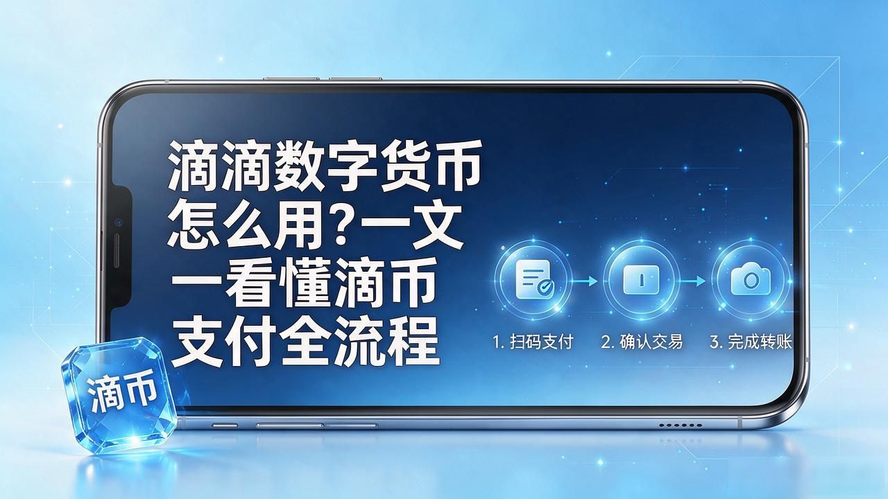 滴滴数字货币怎么用？一文看懂滴币支付全流程