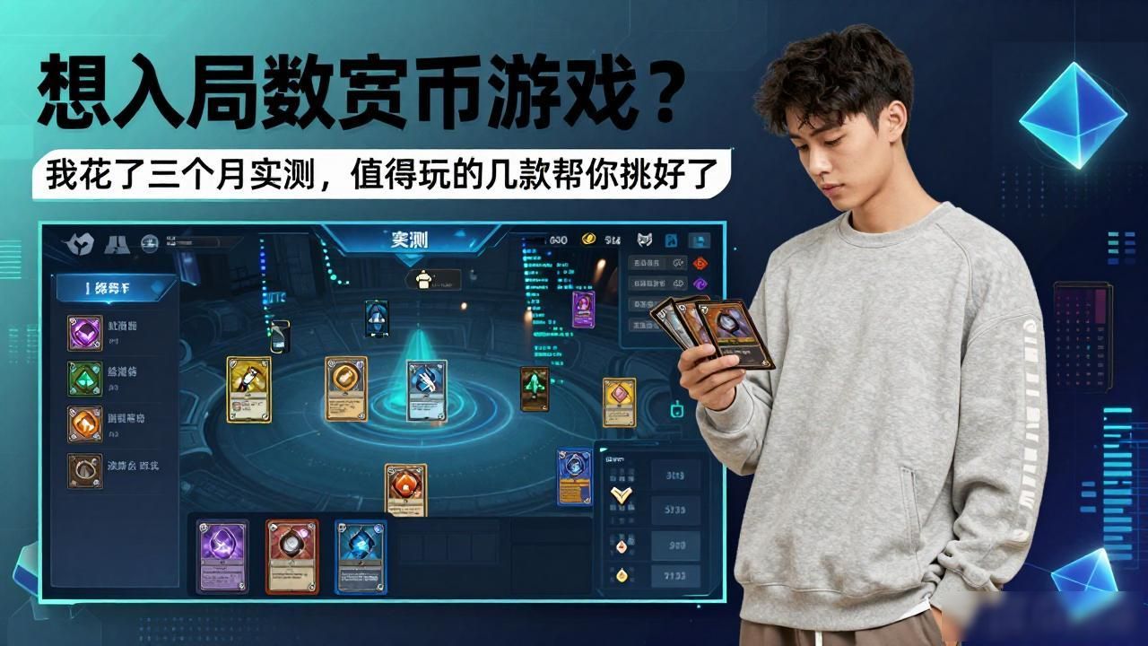 想入局数字货币游戏？我花了三个月实测，值得玩的几款帮你挑好了