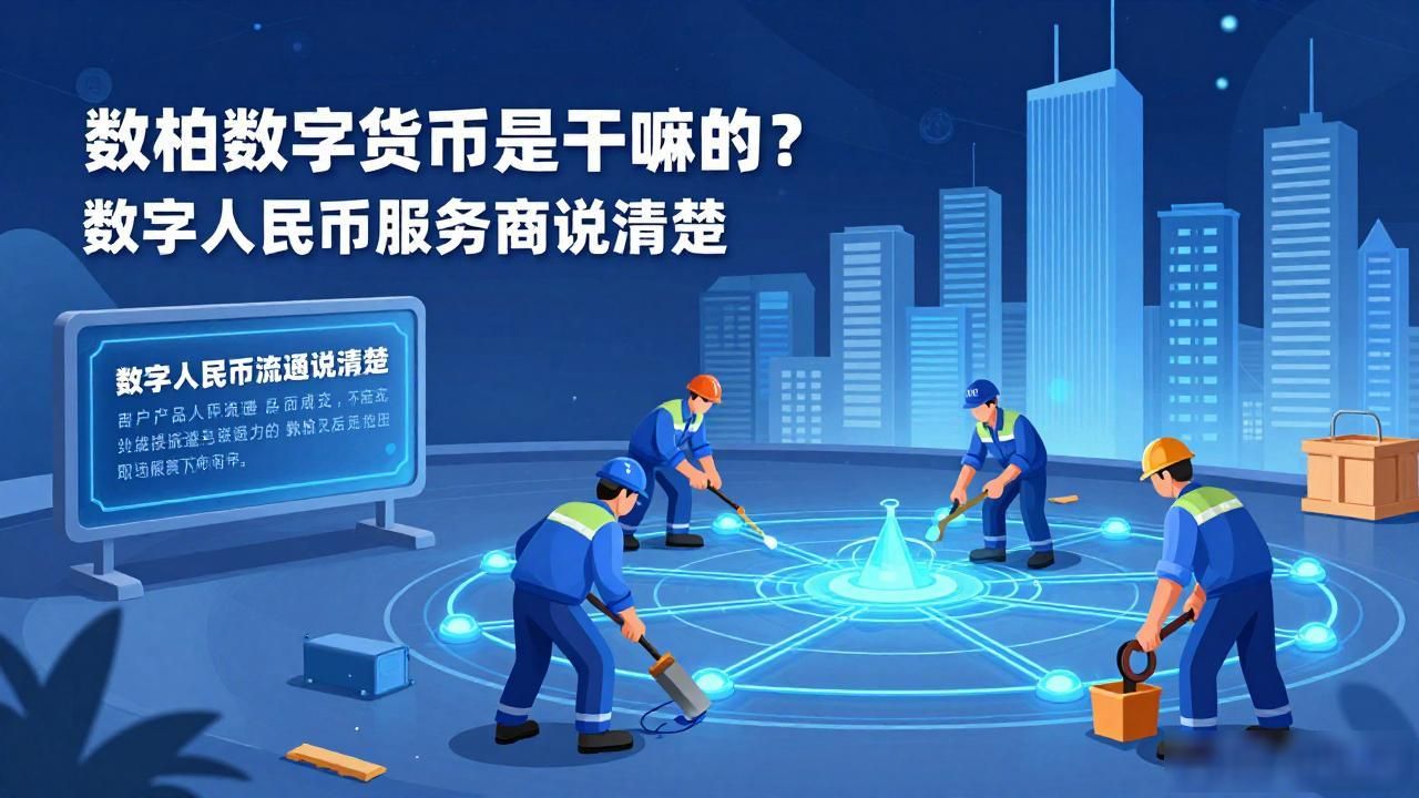数柏数字货币是干嘛的？数字人民币服务商说清楚