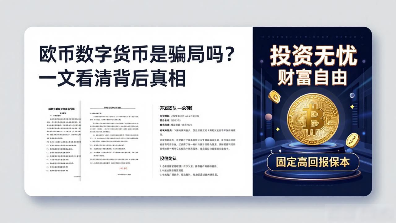 欧币数字货币是骗局吗？一文看清背后真相