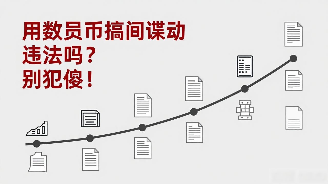 用数字货币搞间谍活动违法吗？别犯傻！