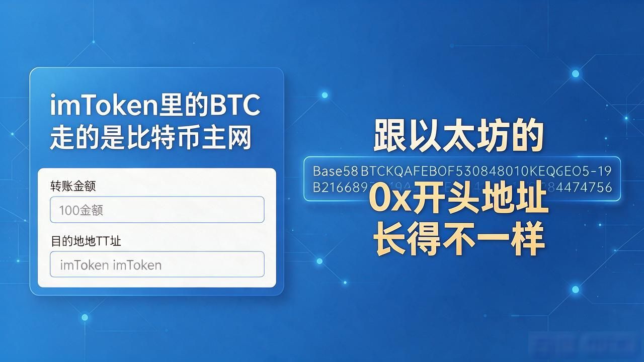 imToken支持BTC么？比特币主网收存实操，地址费用讲清楚