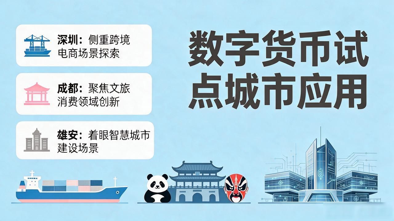 数字货币试点城市有哪些？一篇看懂