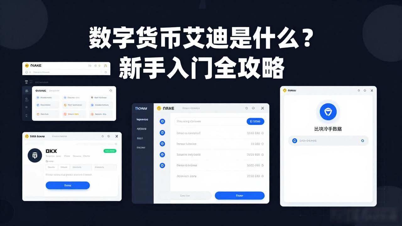数字货币艾迪是什么？新手入门全攻略