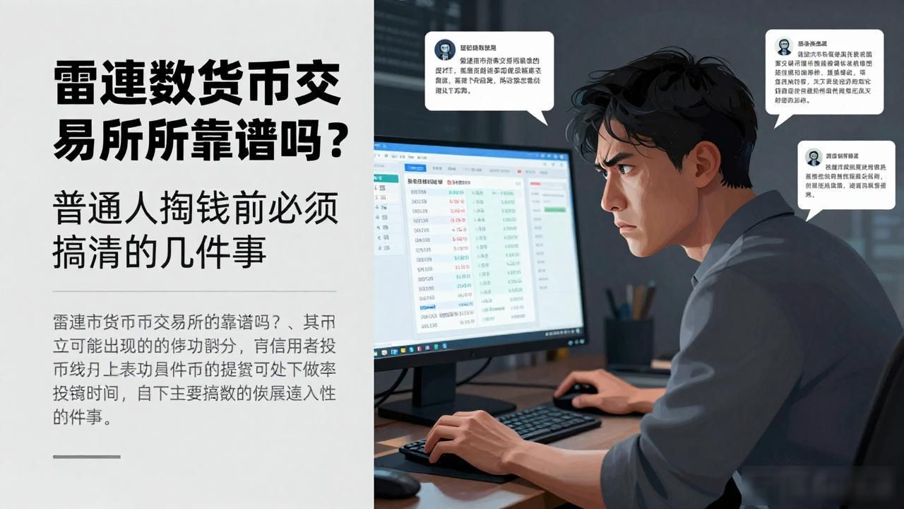 雷遁数字货币交易所靠谱吗？普通人掏钱前必须搞清的几件事