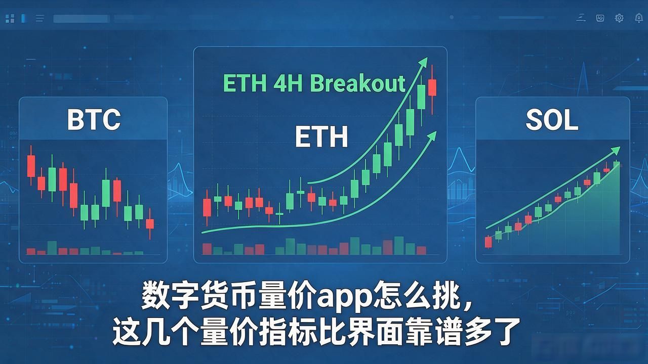 数字货币量价app怎么挑，这几个量价指标比界面靠谱多了