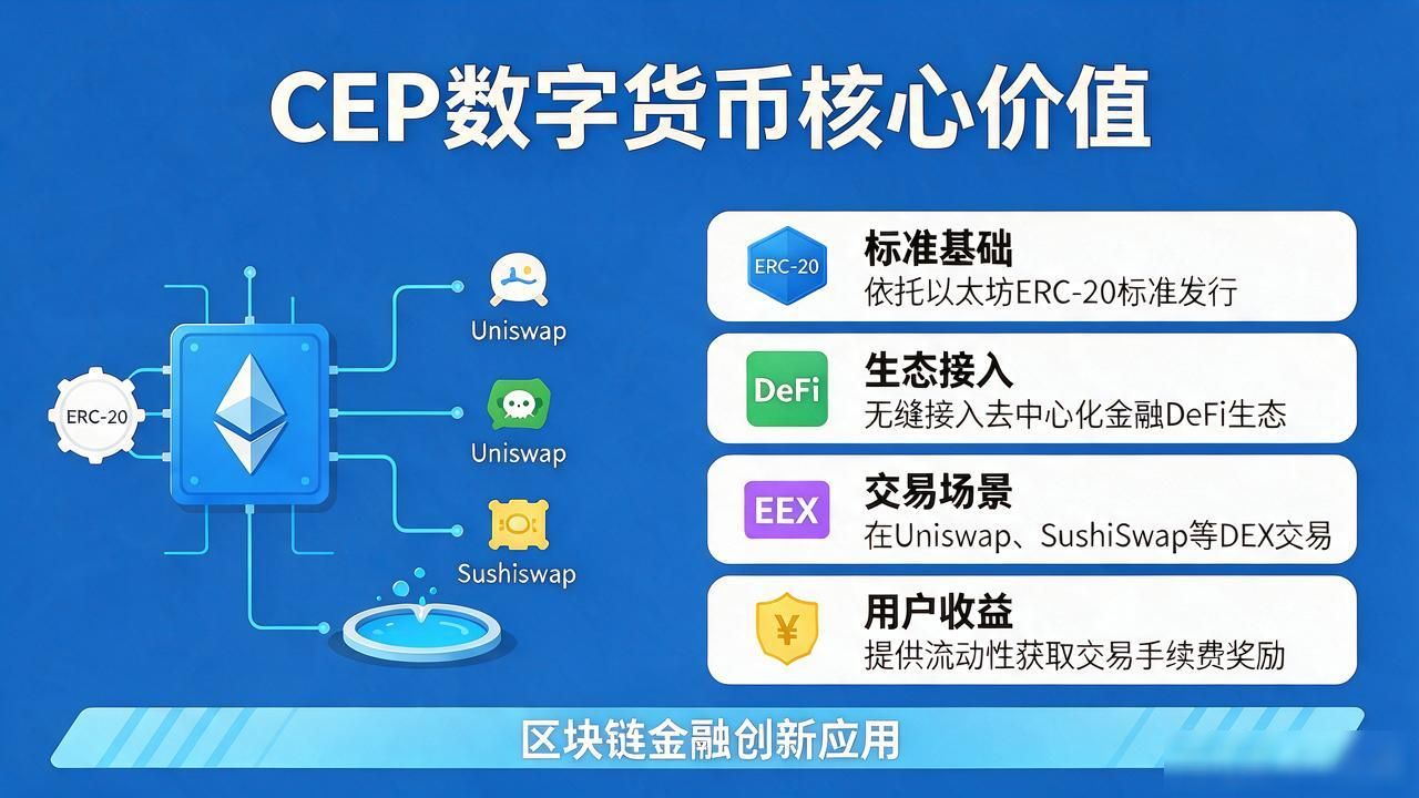 CEP数字货币是什么？一文读懂其核心概念与应用价值