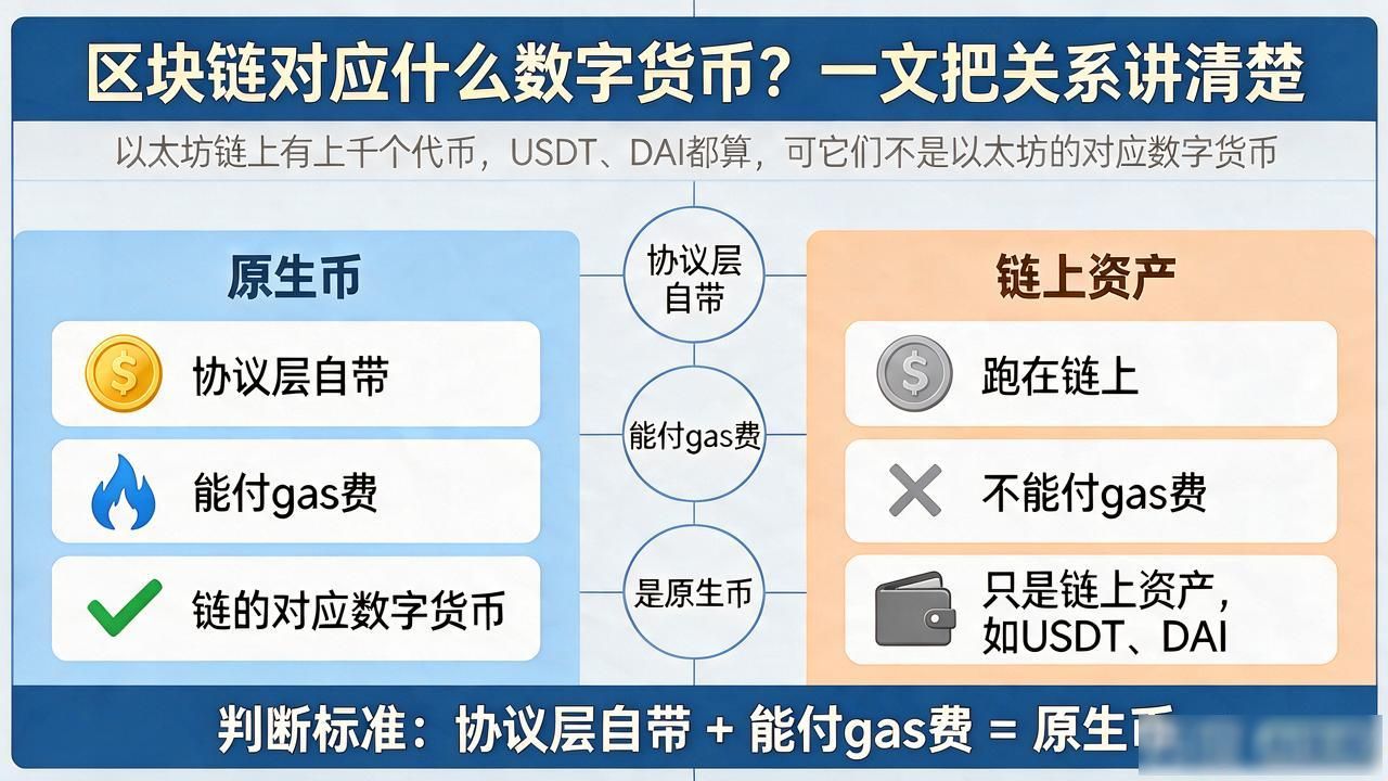 区块链对应什么数字货币？一文把关系讲清楚