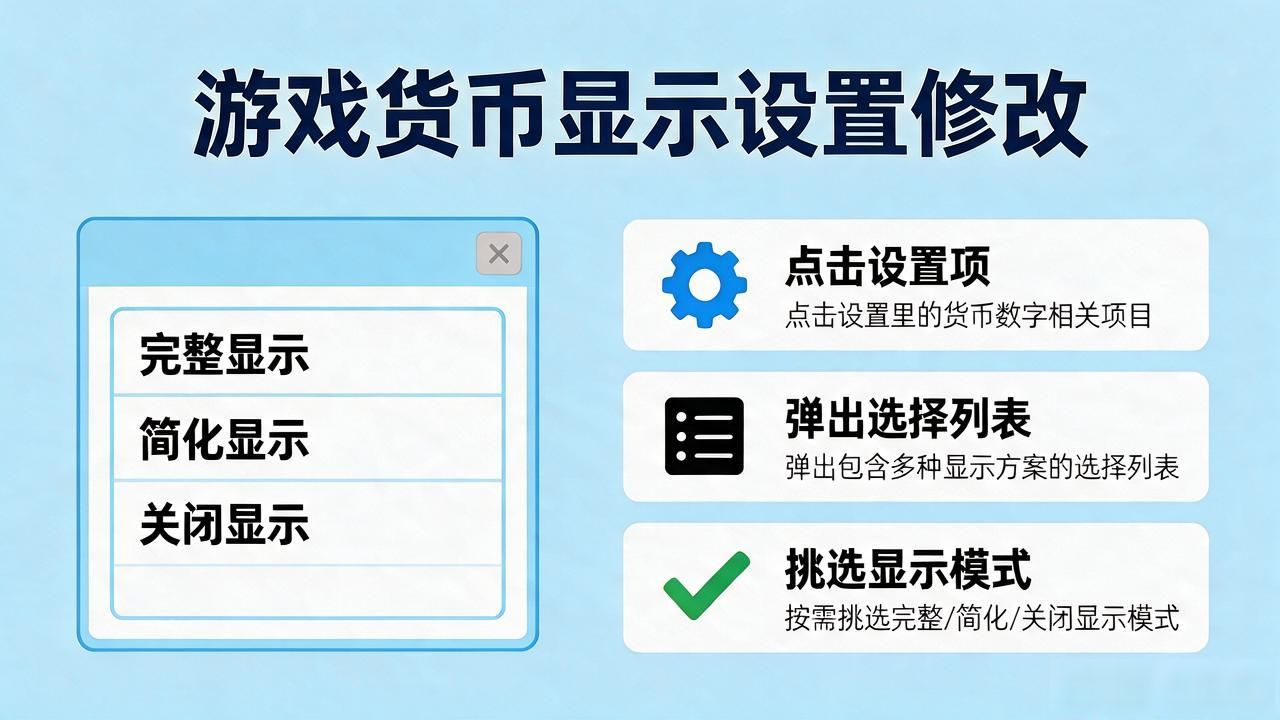 其他设置里货币数字怎么改？手把手教你关闭
