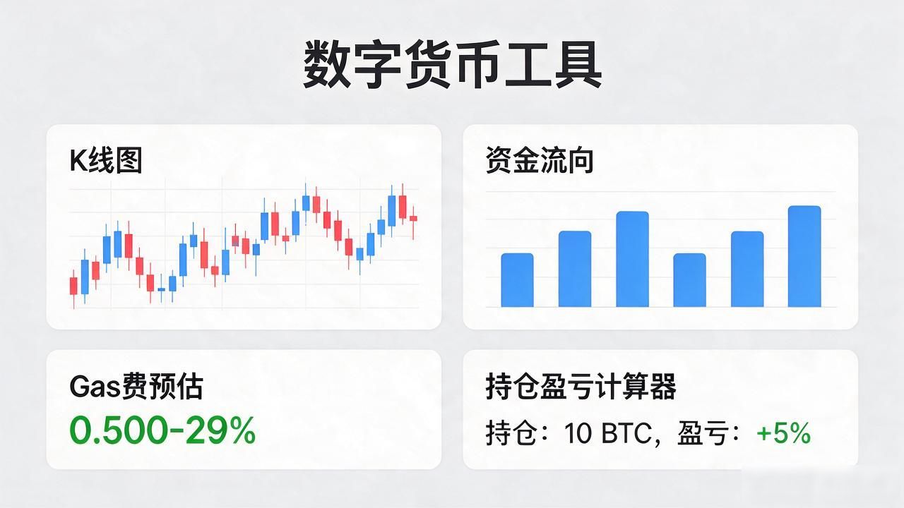 用了三年数字货币查询网站，挑工具就盯这几个细节