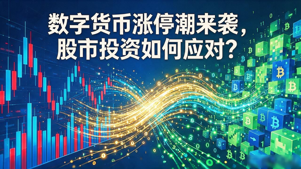 数字货币涨停潮来袭，股市投资如何应对？