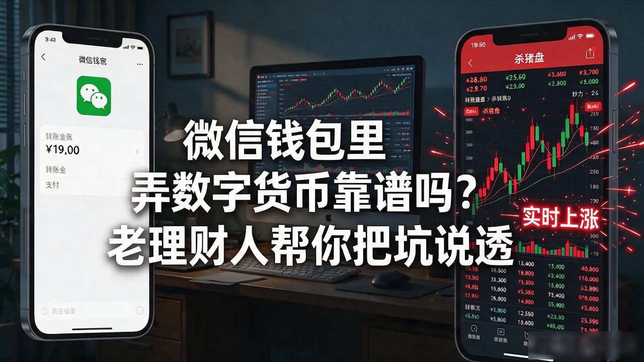 微信钱包里弄数字货币靠谱吗？老理财人帮你把坑说透