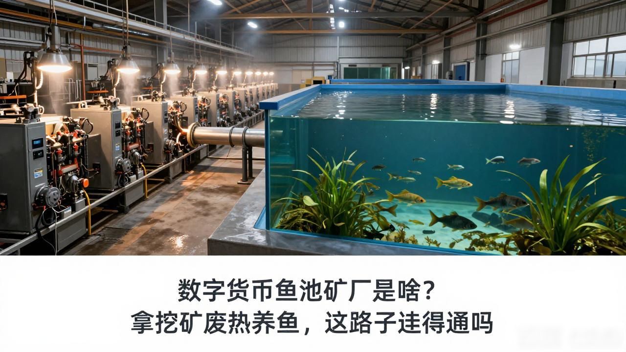 数字货币鱼池矿厂是啥？拿挖矿废热养鱼，这路子走得通吗