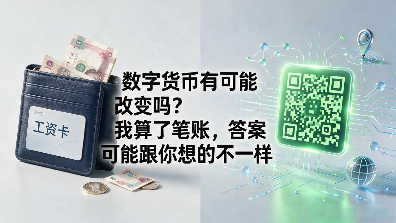 数字货币有可能改变吗？我算了笔账，答案可能跟你想的不一样