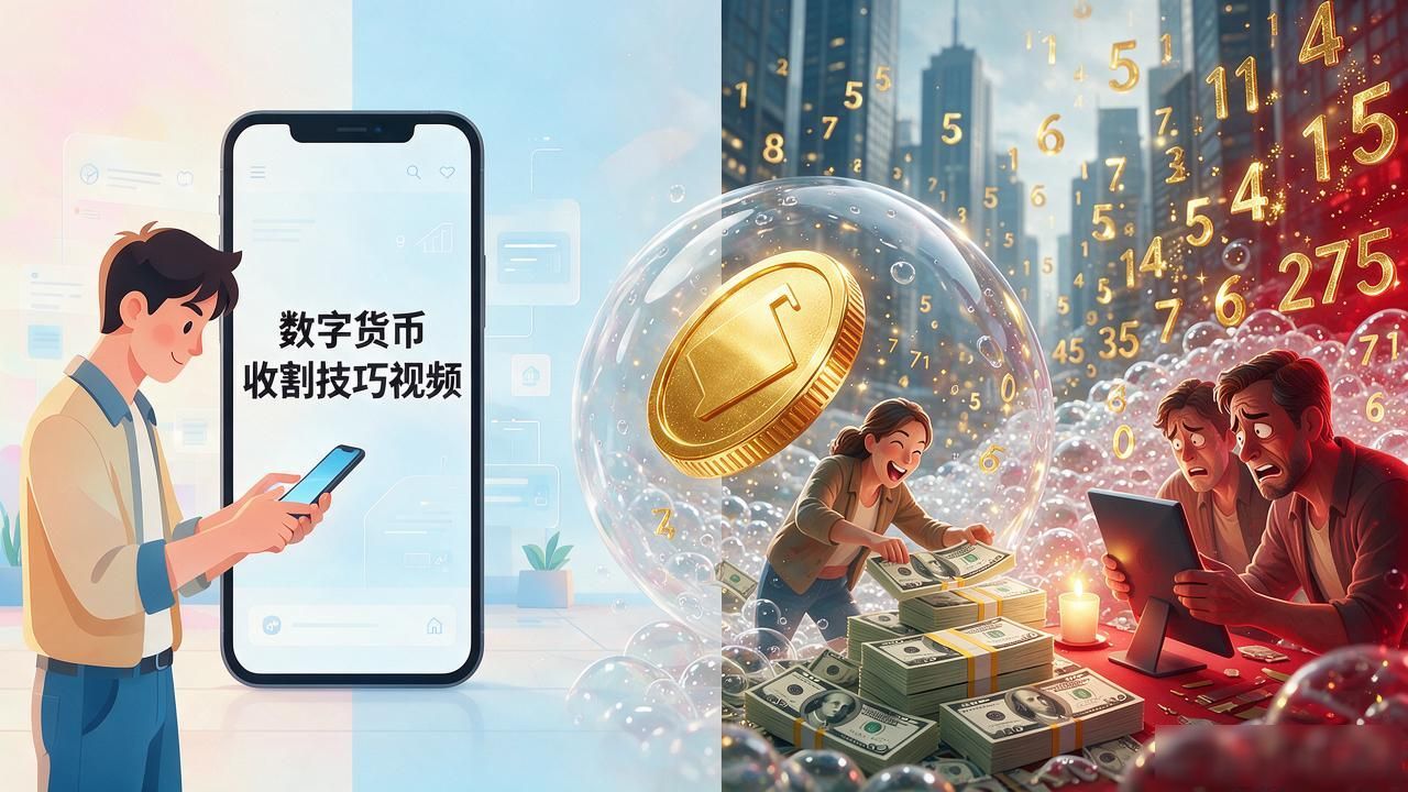 刷到数字货币收割视频别急着学，套路比你想象的深