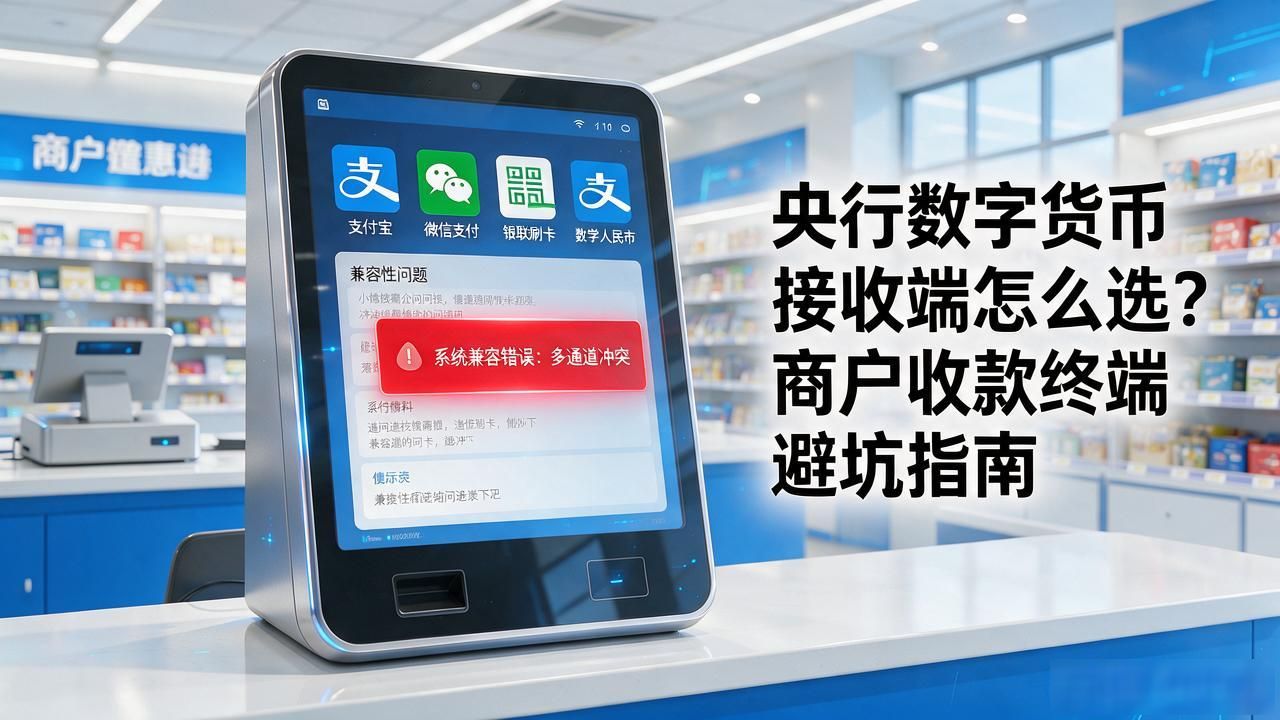 央行数字货币接收端怎么选？商户收款终端避坑指南