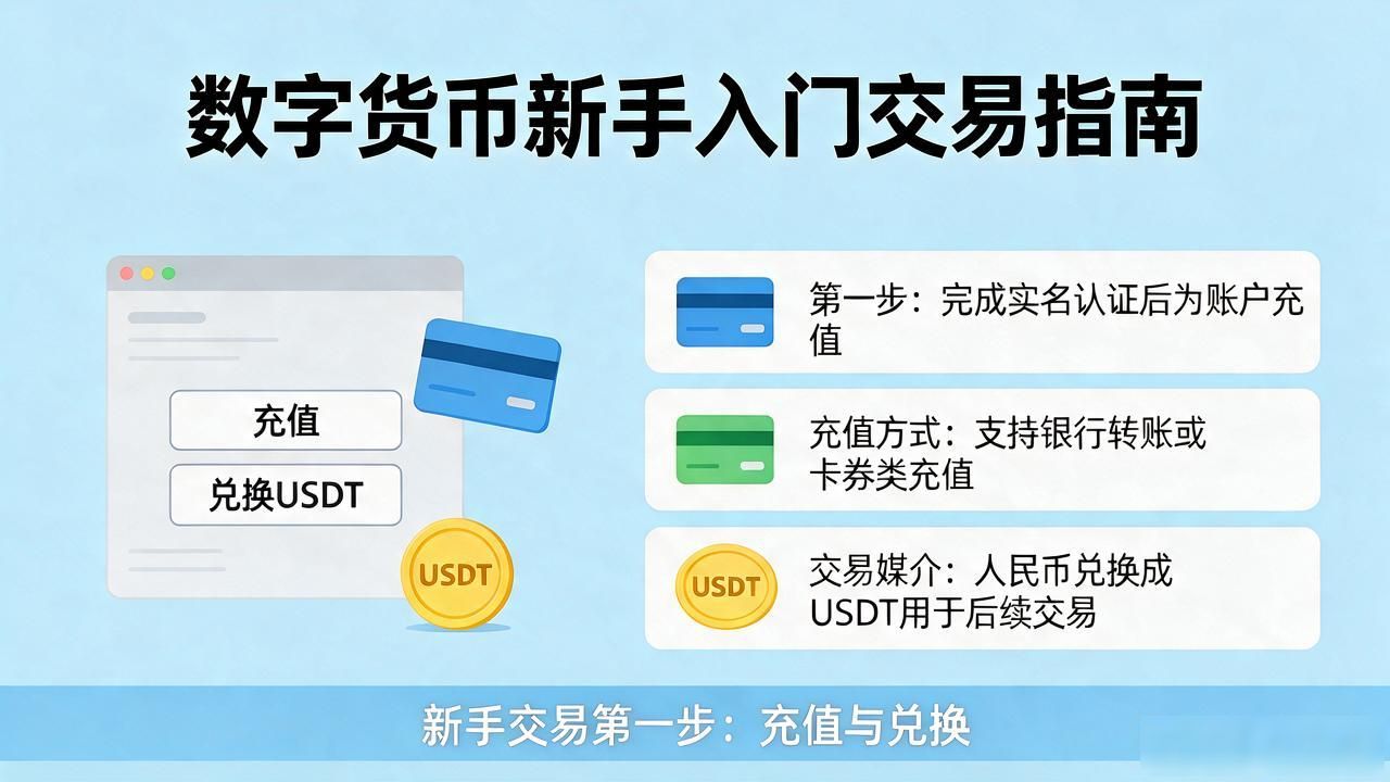 数字货币账户怎么交易？新手入门教程一篇看懂