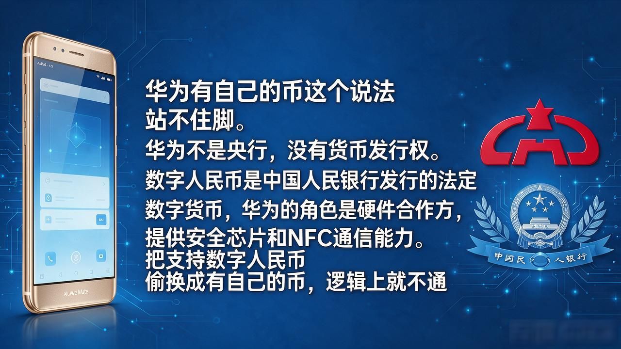 华为Mate有自己数字货币吗?数字人民币硬钱包了解一下