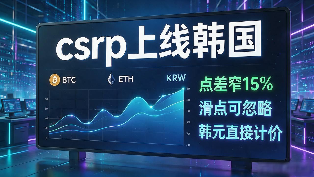 csrp上线韩国，本地数字货币交易员最关心的事