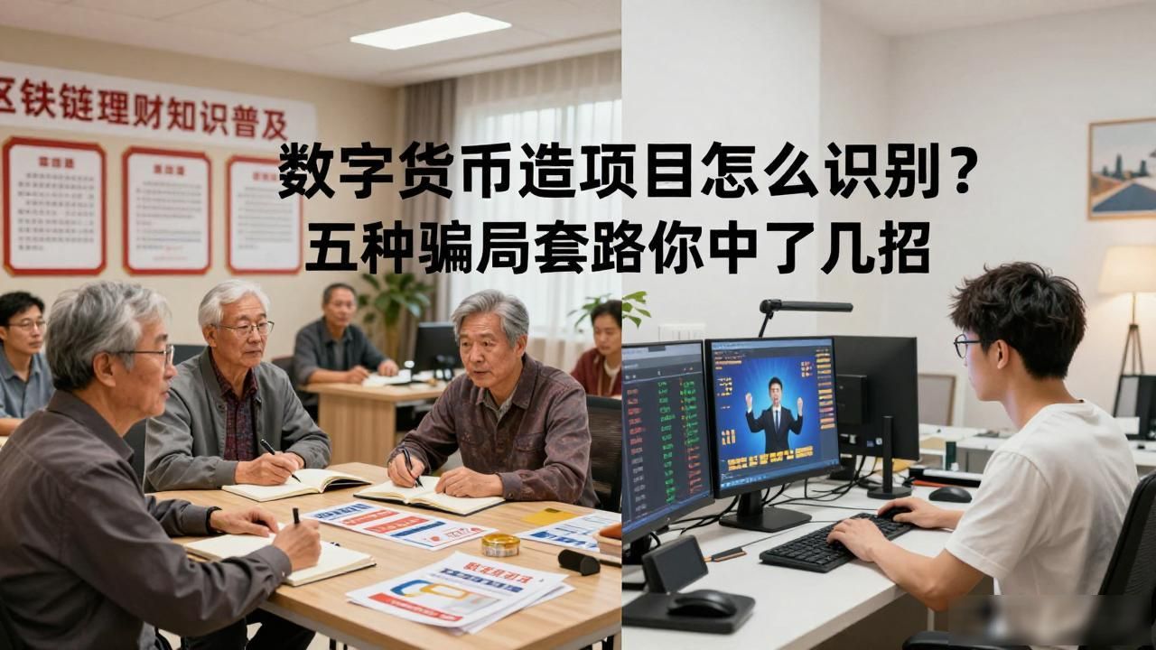 数字货币造假项目怎么识别？五种骗局套路你中了几招