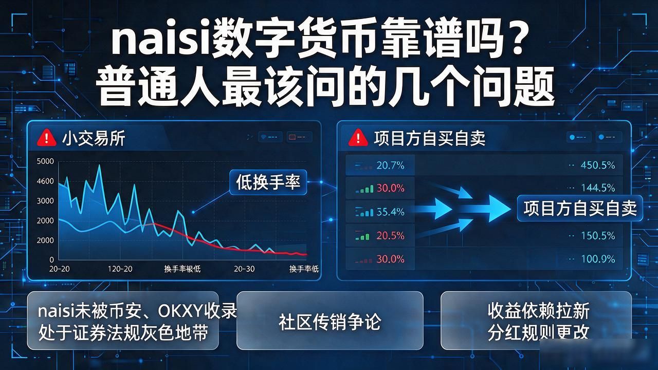 naisi数字货币靠谱吗？普通人最该问的几个问题