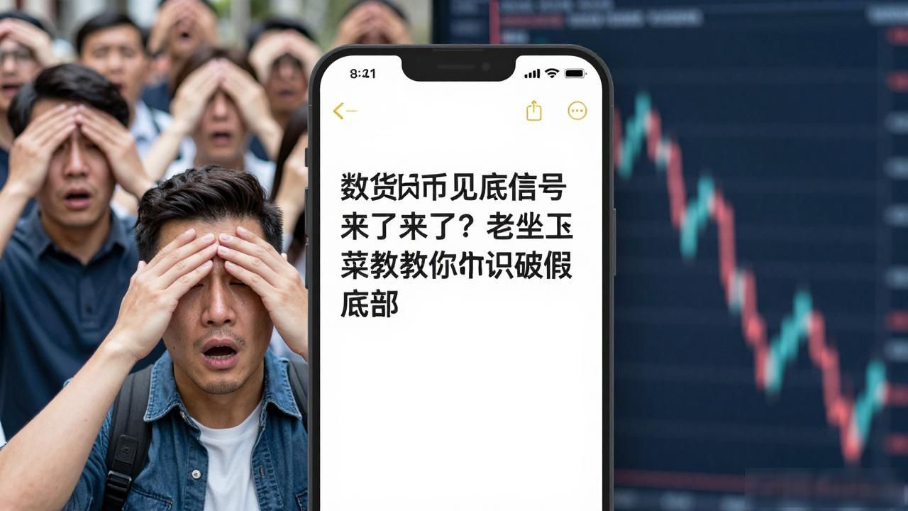 数字货币见底信号来了吗?老韭菜教你识破假底部