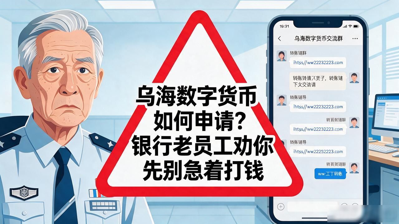乌海数字货币如何申请？银行老员工劝你先别急着打钱
