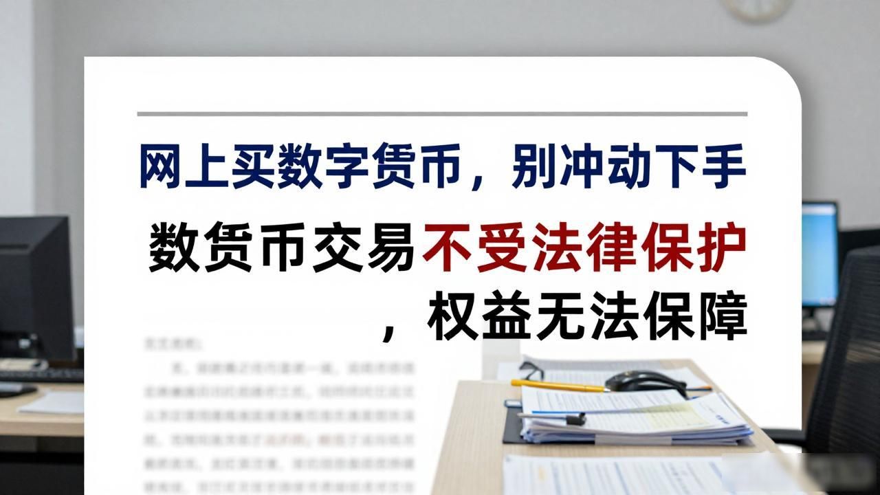 网上买数字货币，别冲动下手