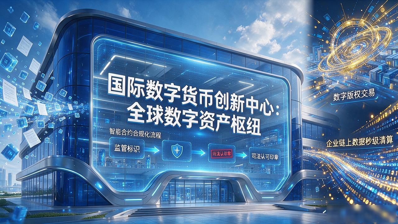国际数字货币创新中心：全球数字资产枢纽