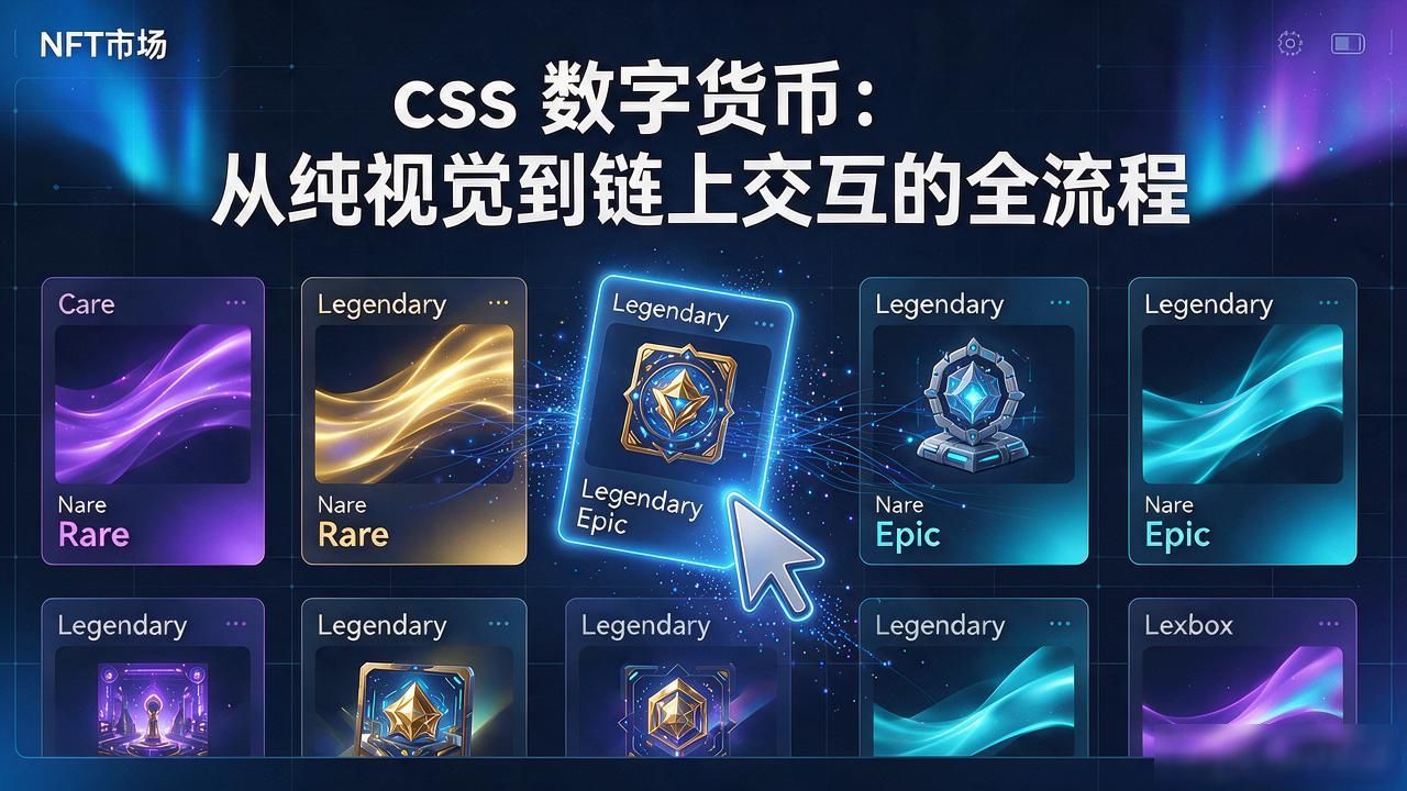 css 数字货币：从纯视觉到链上交互的全流程