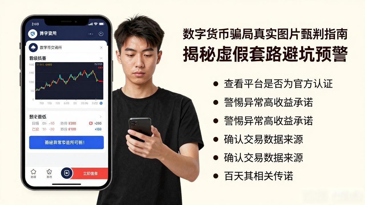 数字货币骗局真实图片甄别指南 揭秘虚假套路避坑预警