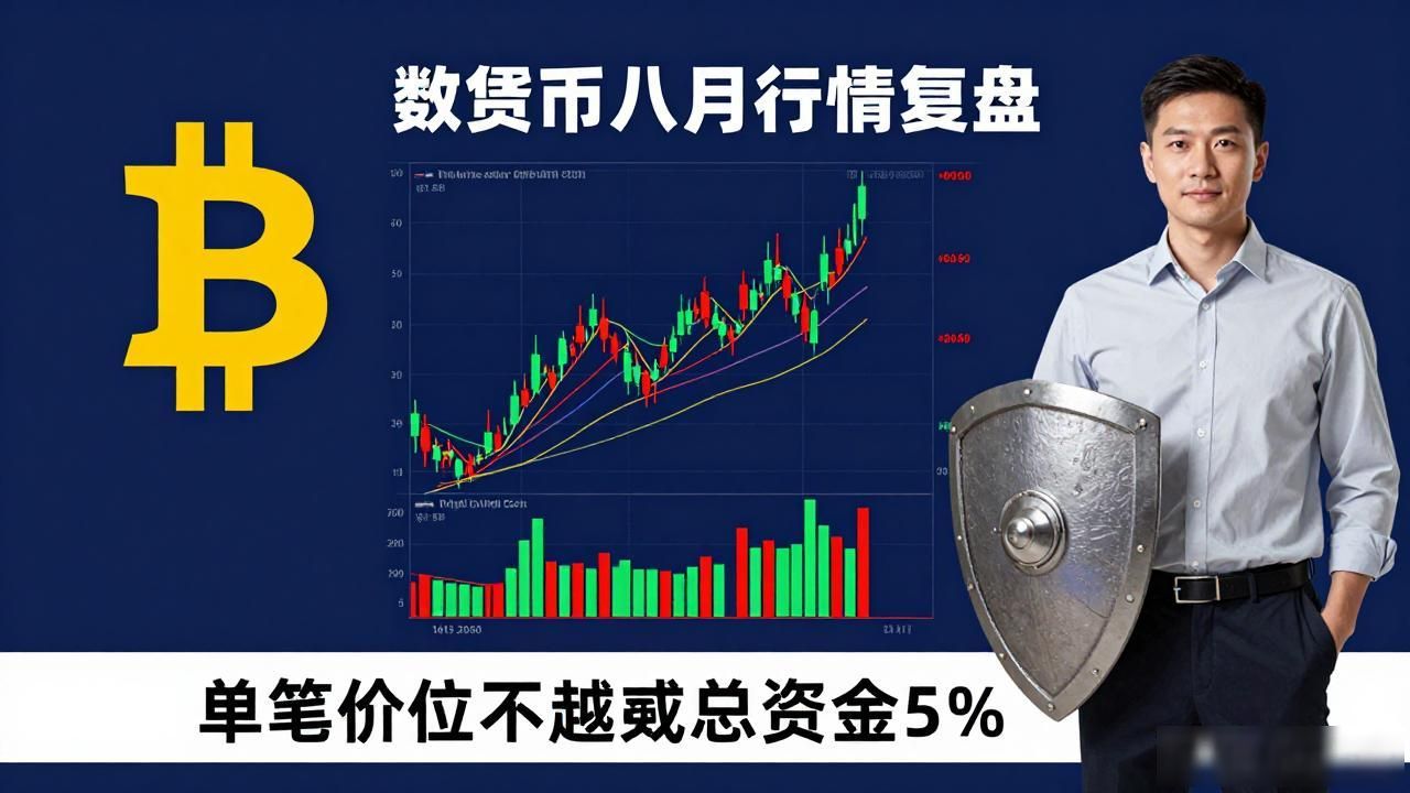 数字货币八月行情复盘，散户最怕的三件事你得提前防住