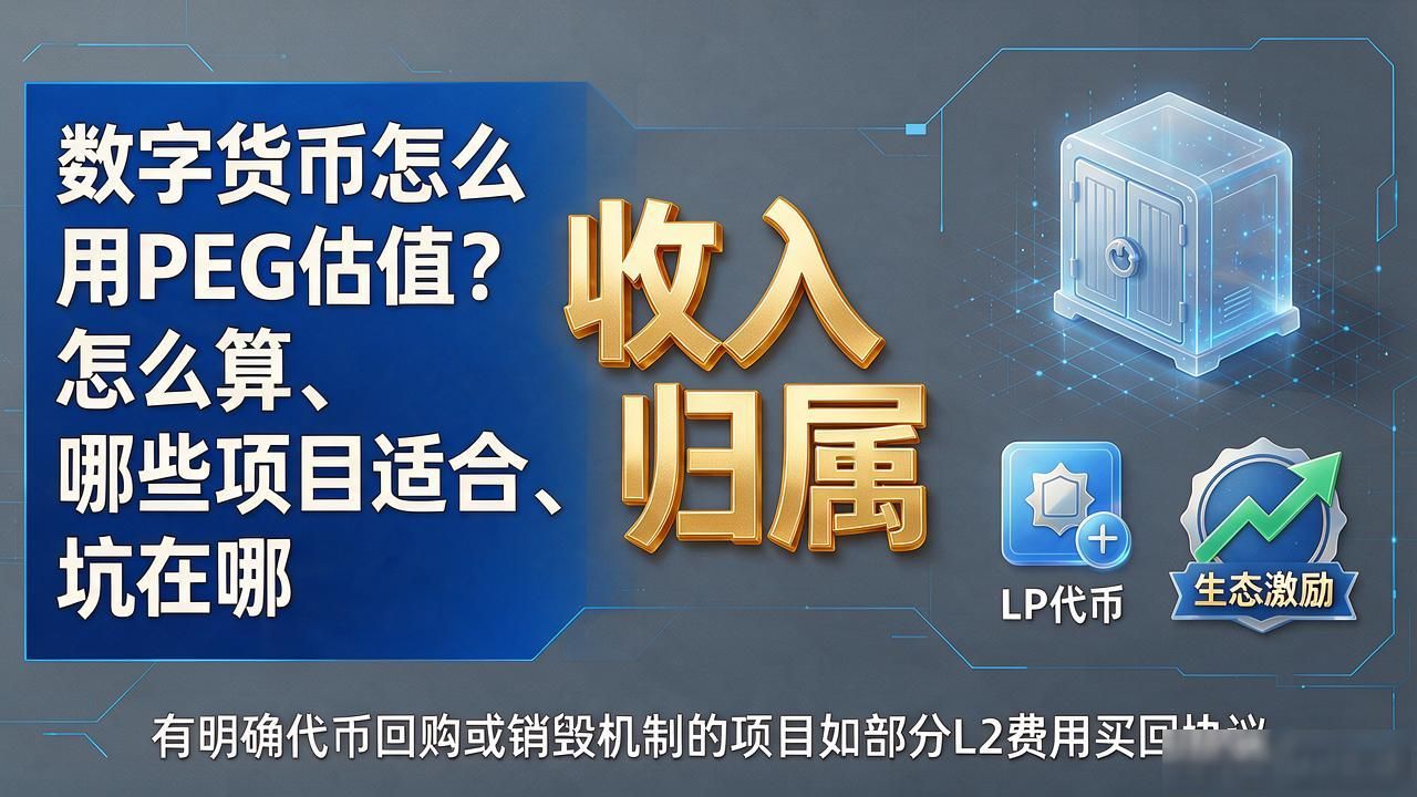 数字货币怎么用PEG估值？怎么算、哪些项目适合、坑在哪