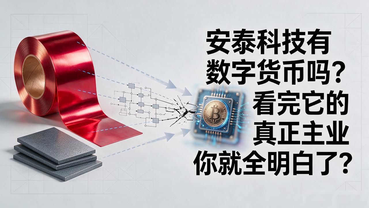 安泰科技有数字货币吗？看完它的真正主业你就全明白了