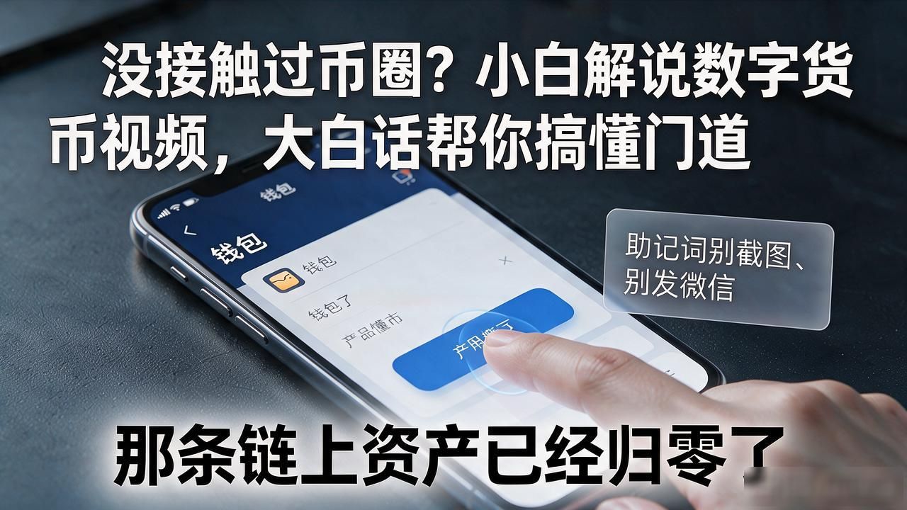 没接触过币圈？小白解说数字货币视频，大白话帮你搞懂门道