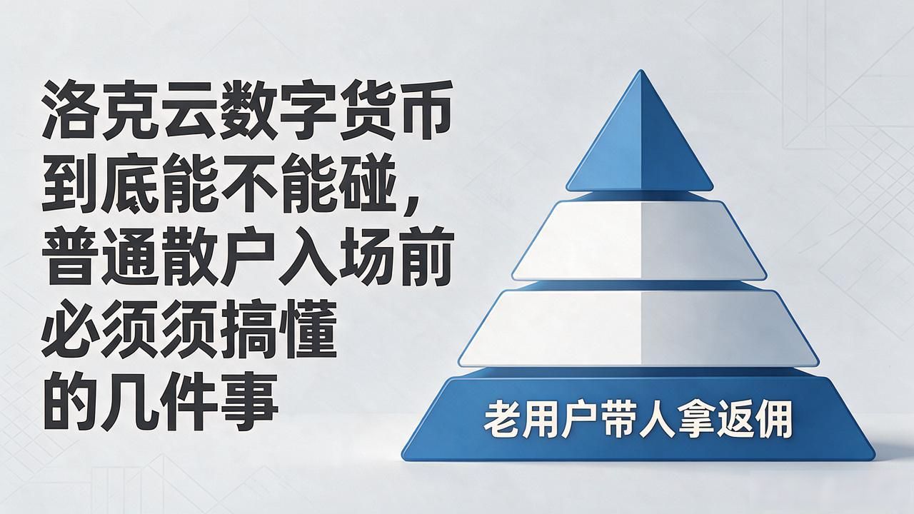 洛克云数字货币到底能不能碰，普通散户入场前必须搞懂的几件事