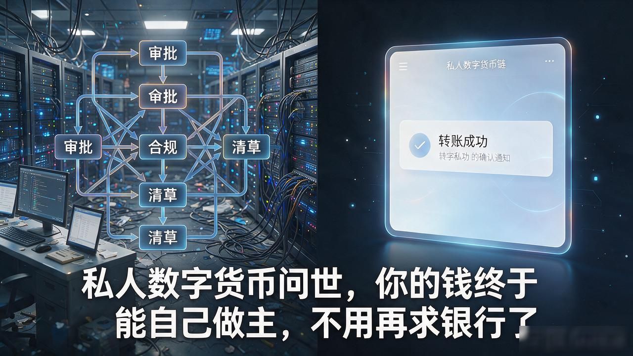 私人数字货币问世，你的钱终于能自己做主，不用再求银行了