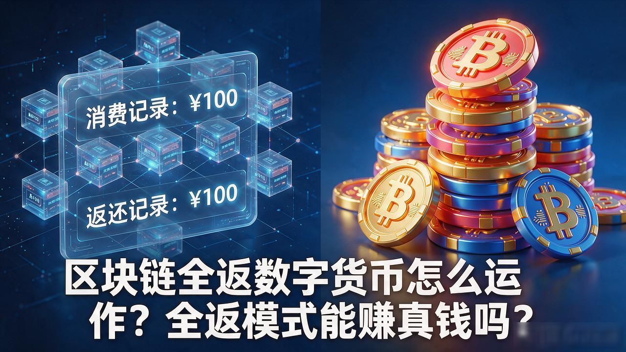 区块链全返数字货币怎么运作？全返模式能赚真钱吗