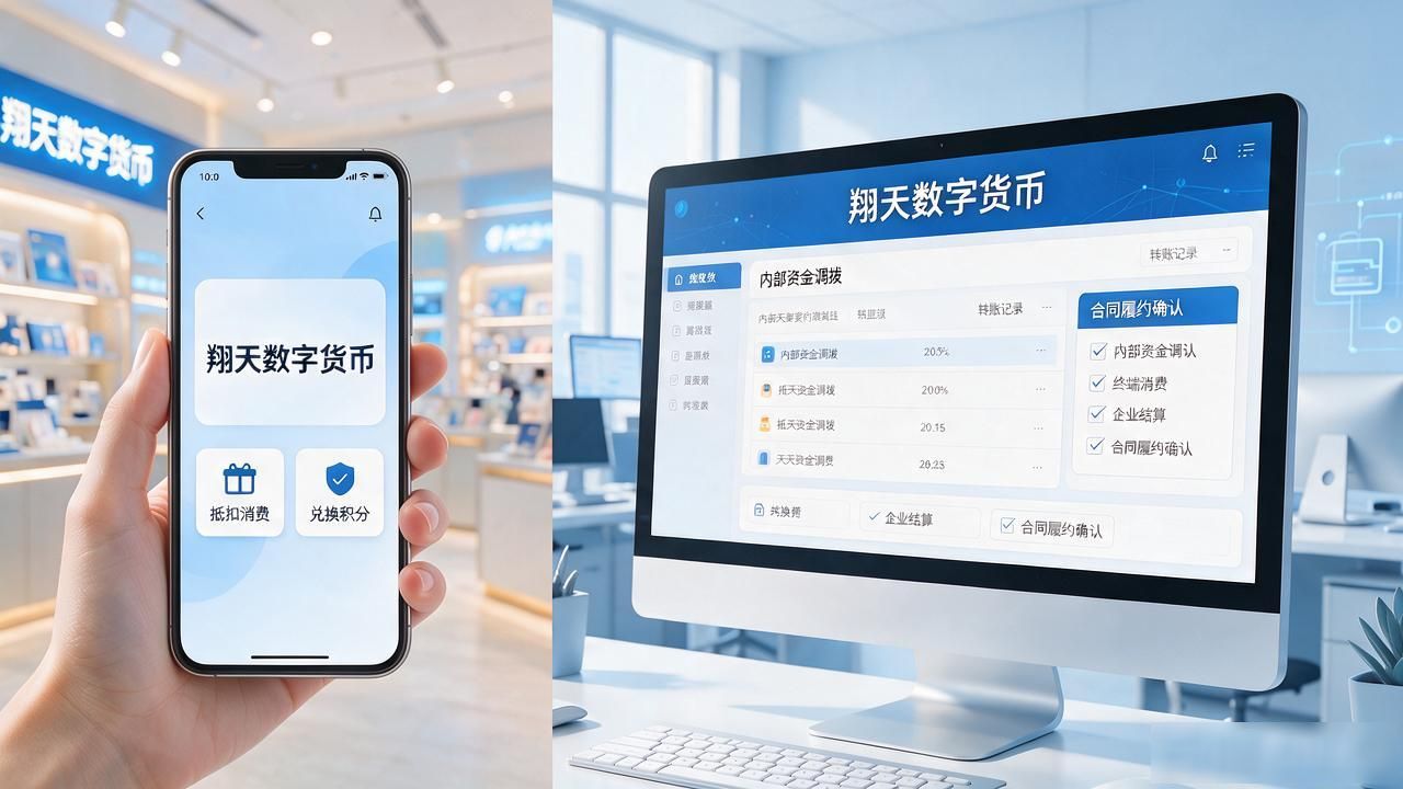 翔天数字货币到底是什么？跟央行数字人民币有啥区别