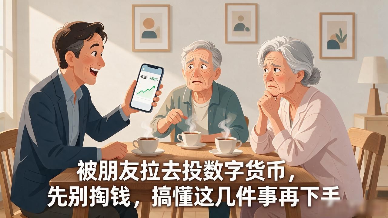 被朋友拉去投数字货币，先别掏钱，搞懂这几件事再下手