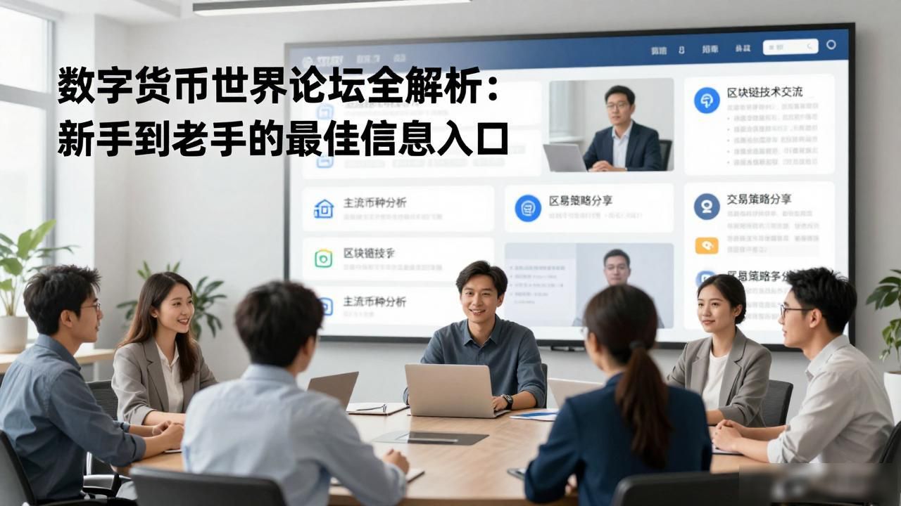 数字货币世界论坛全解析：新手到老手的最佳信息入口