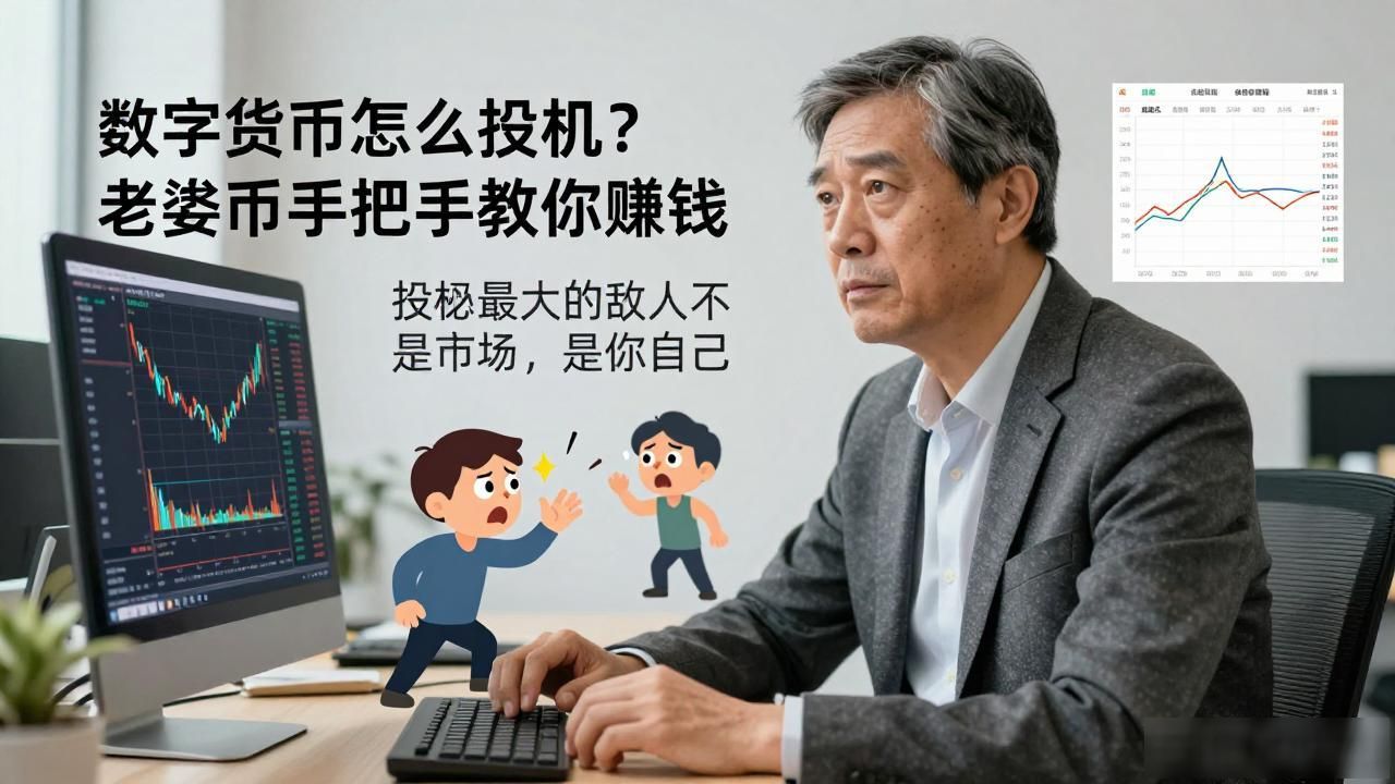 数字货币怎么投机？老韭菜手把手教你赚钱